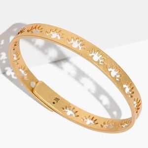 Madewell Tracecraft Cut Out Wink Eye Bangle Bracelet Looker Evil Eye